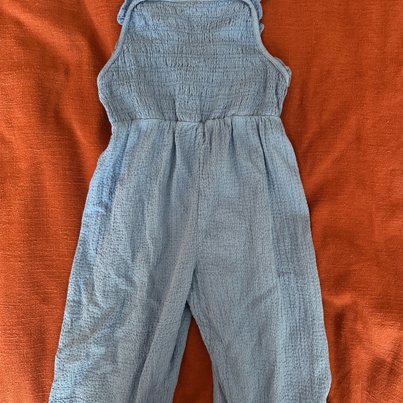 Zara 4T Ruffled Structured Overalls - Picture 2 of 4